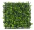 Plastic Artificial Boxwood Mat Grass Hedge Fence Hanging Panel Plant Green Wall For Indoor Decoration