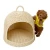 Import plastic rattan cat cages  dog kennels washable small animal cages from China
