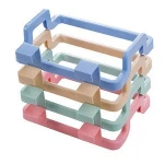 Plastic Trash Rack Garbage Bag Holder Door Back Type Multi-Functional for Kitchen Hook Hang Dishcloth