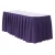Import polyester visa banquet table skirt from China