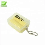 Popular Customized Logo Cute Safety Soft Waterproof Silicone Earplugs