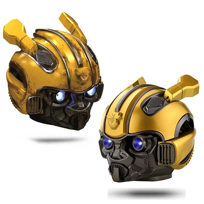 Popular products 2021 mini Blue tooth speaker Bumblebee hidden subwoofer boombox portable speaker