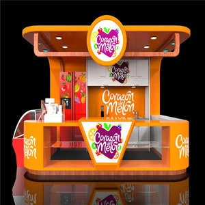 Portable beverage /coffee /juice bar / ice cream shop kiosk counters and furnitures