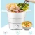 Import Portable Home and  Travel Appliances Foldable Electric Cooker Skillet Hot Pot Silicone Collapsible Electric Pot from China