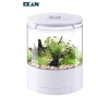portable mini desktop acrylic led light usb aquarium fish tank