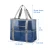 Import Portable Shower Mesh Bag Quick Dry Shower Bag Tote  Storage Pockets with Handle womens beach bags from China