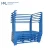 Import Powder coating warehouse storage logistics industry wleded collapsible stacking steel metal stack nestainer rack from China