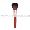 Powder Make up Cosmetic Brush with Oak Handle