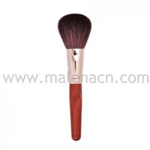 Powder Make up Cosmetic Brush with Oak Handle