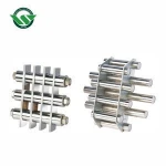 Powerful magnetic neodymium magnet bar permanent neodymium perforated magnet