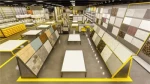 Practical Metal Ceramic Sample Showroom Floor Stand, Granite Marble Shelf, Mosaic Stone Cabinet Boards, Tile Display Rack