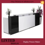 Practical standing reception desk