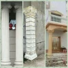 precast concrete molds for ABS building plastic concrete roman column pillar mould /mold