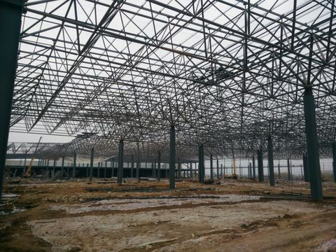 prefab storage steel roof structural customized metal sheds prefab steel warehouse