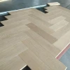premium Herringbone oak engineered wood flooring with invisible lacquer