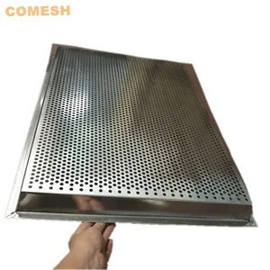 Professional 304 Stainless Steel Seafood Freezer Welded Tray