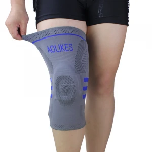 Professional Knee Brace Knee Compression Sleeve With Patella Gel Pads & Side Stabilizers Knee Support