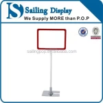 Promotion Plastic Advertising Snap Frame For Supermarket