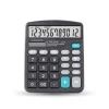 Promotional 12 digits electronic calculator solar two power calculator