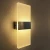 Import Promotional 5w decorative square shape warm white modern led wall lamp for home indoor wall mounted from China