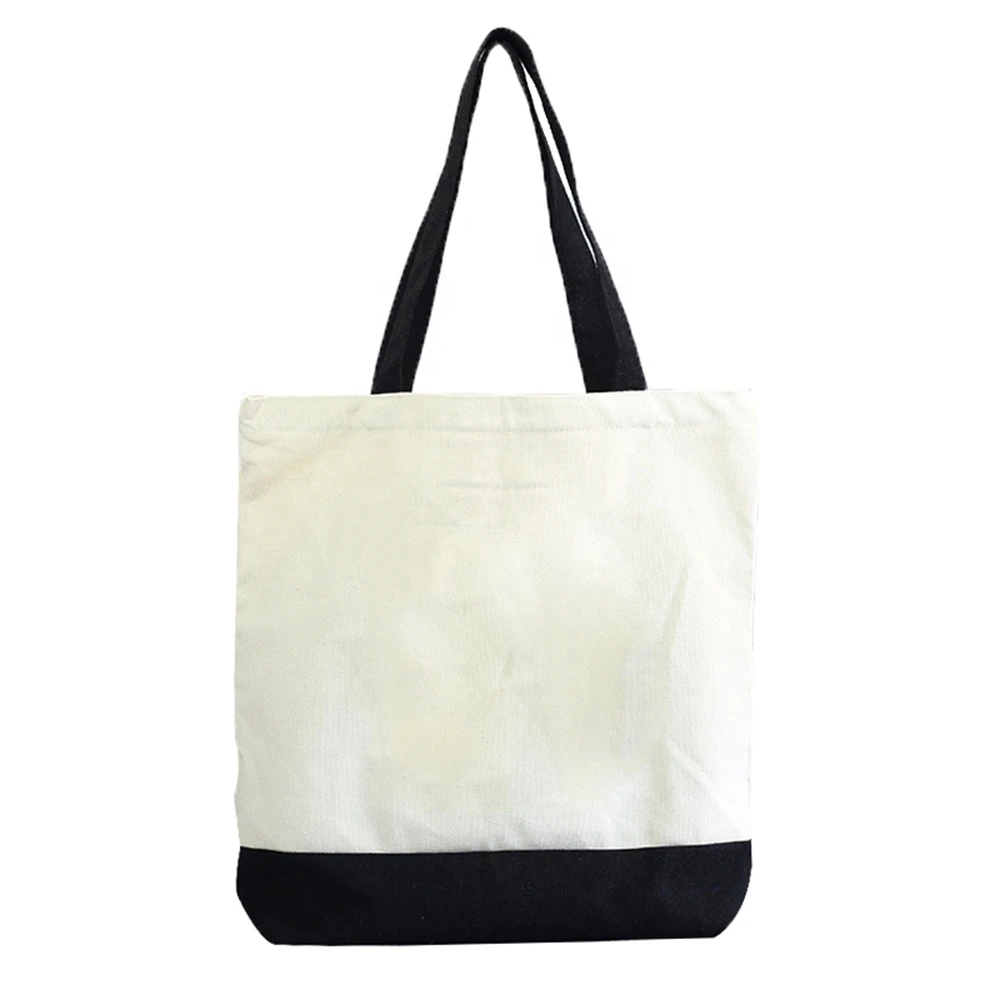Promotional Eco Foldable Custom Logo Tote Carry Cotton Bag