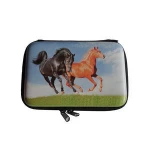 PU Colorful Printing Custom Design Travel Zipper Hard EVA Tool Case