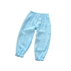 Pure cotton nine - minute baby pants cute summer baby pants
