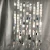 Import PVC Hanging Beads Silver Bead Garland Chandelier Hanging for Wedding Decoration Home Party Supplies from China