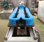 PVC single wall corrugated pipe making machine