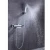 Import Rainfall wall mounted top shower and hand shower set Brass Wall-mount Bath Tub Rain-style Shower Faucet from China