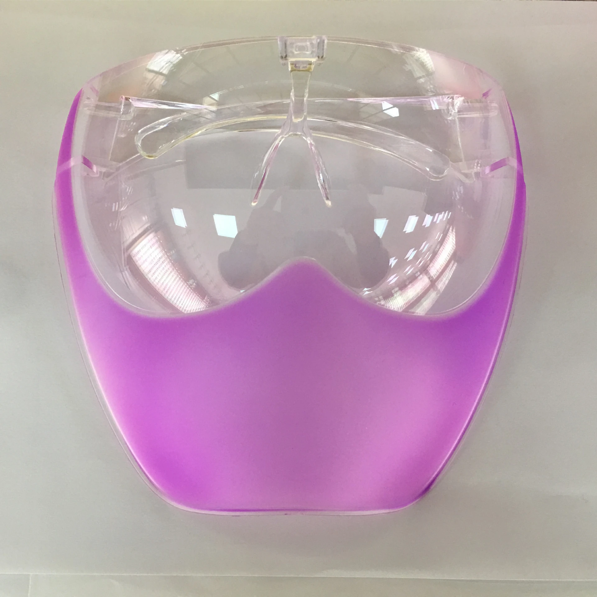 Ready to Ship Reusable Transparent Colorful Protective Glasses Shield Polycarbonate Face Shield  2021