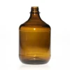 Reagent Use 2.5L Large Capacity Amber Pharmaceutical Chemical Glass Bottle with Plastic Cap