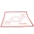 Import Red  Bakeware Pan Kitchen Tools Non Stick BBQ Silicone Baking Mat other accessories type and non stick from China