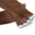 Import Remy Russian human hair materials brown color tape on hair extension from China