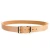 Import Replacement Genuine Leather Beige White Designer Golf Leather Belt Men from China