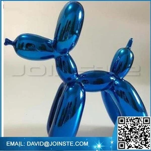 Resin balloon dog sculpture statues