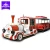 Import Resort Use Diesel Sightseeing Train with 2 fiberglass carriages from China