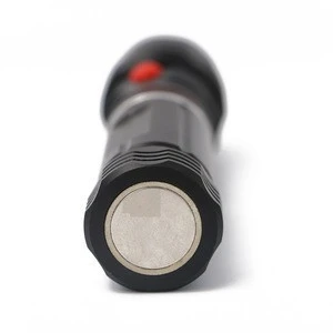 Retractable Magnetic COB LED Plastic Waterproof Maintenance Work Light hand torch led flashlight