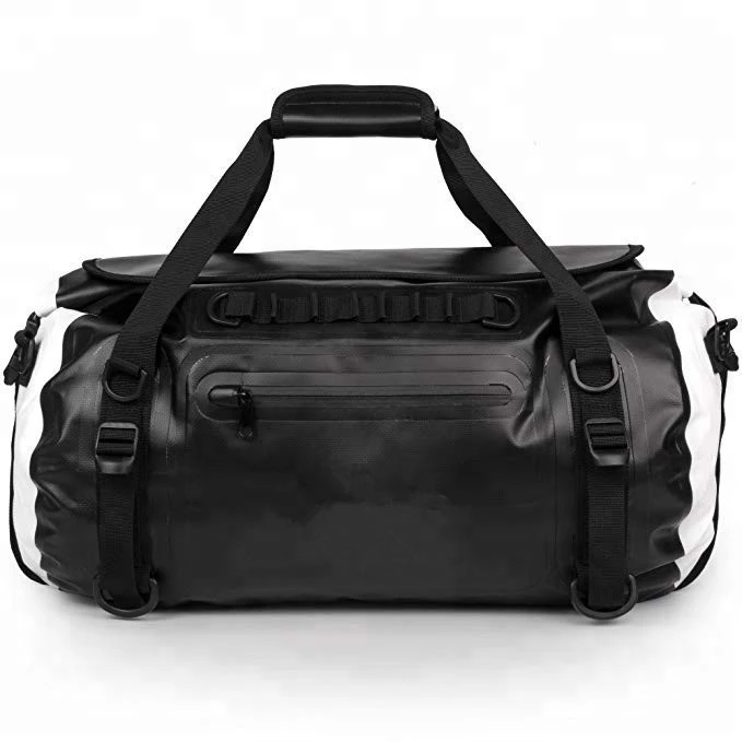 Roll-Top Dry Bag 35L Welded Seams Waterproof Duffel Bag Backpack