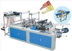 rolled garbage bag making machine