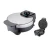 Round Waffle Maker Nonstick Electric Waffle Maker Machine, Temperature Control