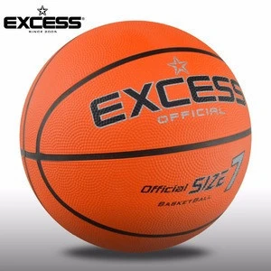 Rubber Orange Basketball size 7