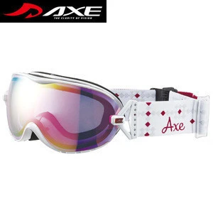 Runctional Ski Goggle with Washable Exchangeable Facepad, for ladies, winter sports, snowboard, equipment
