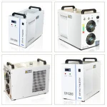 S&A Industrial CW 5200 Water Cooled Chiller Laser Equipment 10L 1HP Chiller