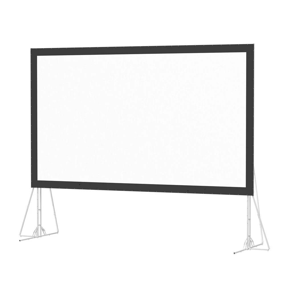 Screen Easy Carrying Box Projector Projection Screen Front&amp;rear Fast Folding 200 Inches 16:9 Frame Matt White