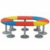 SE971020 Plastic Preschool Children Study Table Furniture