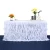 Import Self Adhesive Polyester Tier Wave Curly Willow Table Skirt for Banquet Birthday Party from China