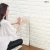 Self Adhesive XPE Foam 3D Brick Wallpaper 3D Decorative Brick Wallpapers For Living Room