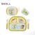 Import SHALL wholesale durable bamboo fibre kids dinner set from China
