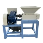 SHINHO Pallet Crusher Wood Shredder Machine Chipper Metal Waste Tyre Recycling Twin Shaft Tire Car Styrofoam Small Plastic 1-2T